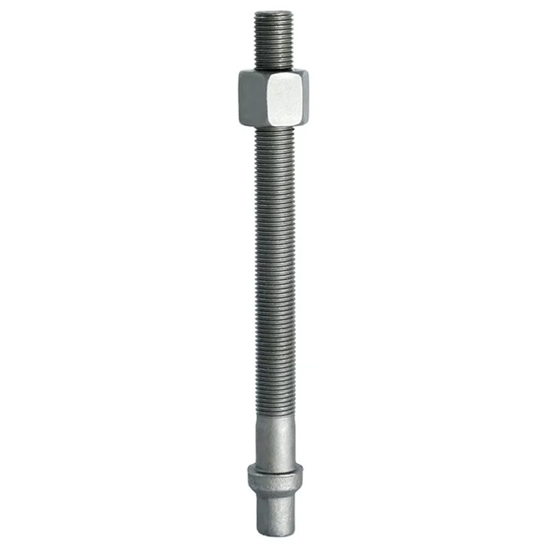 High Tensile Strength M14X1.75X330 8.8 10.9 Grade Galvanized Round Head Center Bolt HX-CBD003 for Heavy Duty Applications