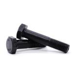 High Strength DIN933 Carbon Steel Hexagon Bolt with Oxidation Blackened Outer