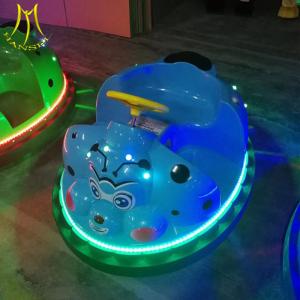 China Hansel wholesale toy battery plastic kids electric bumper car amusement kids factory