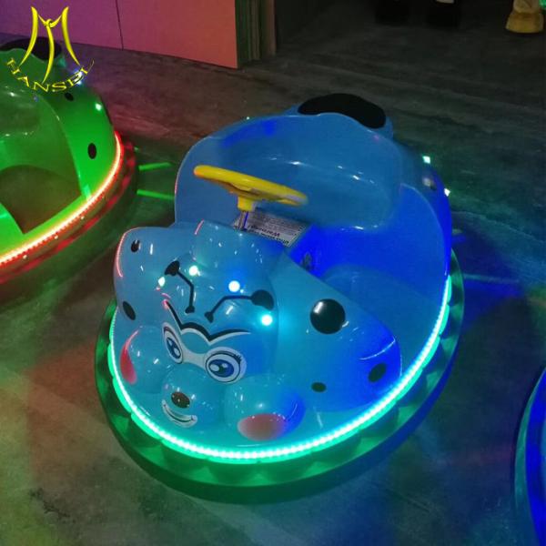 Hansel children ride on mini plastic indoor batery car for sales ground bumper
