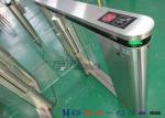 Pedestrian Management Automated Gate Systems 304 Stainless Steel Materials