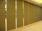 Hotel Leather Surface Acoustic Room Dividers , Panel Thickness 65 mm