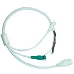 PVC Jacket IP Camera Cable Compatible With CCTV / IP Cameras Wiring Harness With