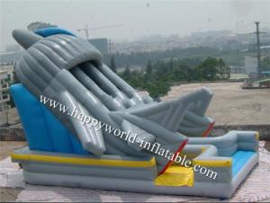 China inflatable titanic slide for sale , robert inflatable slide factory