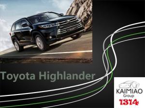 China Toyota Highlander / Kluger Electric Power Step Running Boards With Automatic Expansion factory