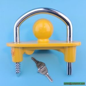 China Tow Coupling Hitch Security Kit Trailer Hitch Coupler Lock with 2 keys factory