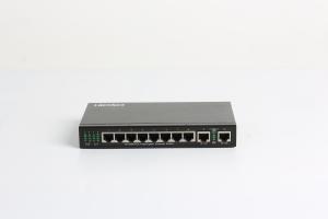 China DC48V 8 10/100M POE Ports 2 100M TP Ports POE Switch Managed switch poe 8 port factory