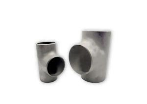 China ISO Certified Carbon Steel Reducing Tee Sand Blasting factory