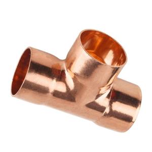 China Metal RED Tee UNS C71500 SMLS Copper Nickle Butt Welding Pipe Fittings factory