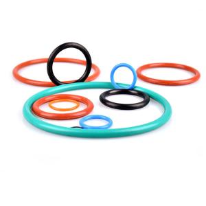 China Heat Resistance Soft Silicone O Ring 60 - 70 Hardness Good Elasticity factory