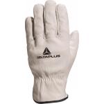 Deltaplus Cowhide Leather Hand Protective Safety Working Gloves for Men and