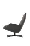 Lady Jane Bergere Fiberglass Arm Chair With 4 Spoke Base / Armrests