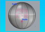 Customized Hanging Mirror Ball Balloons Red / Purple / Pink / Green PVC For