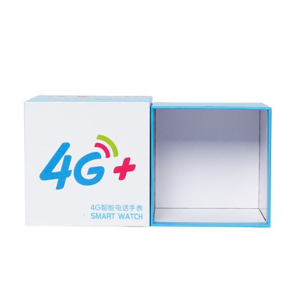 China Rigid Square Electronics Packing Boxes For Chinldren Smart Watch factory