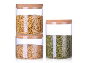 China 2L 2.5L 3.5L Blown Wide Mouth Glass Jars , Ball Wide Mouth Canning Jars factory