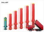 Long Stroke Single Acting Hydraulic Cylinder for Dump Truck , Hydraulic Oil