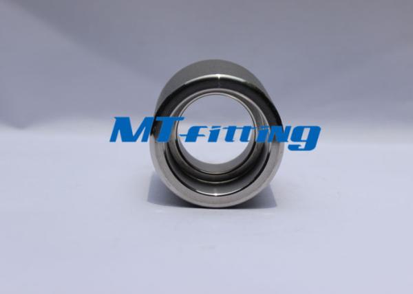 F316 / 316L 3000LBS Stainless Steel Half Coupling / Cap Forged Fittings For Oil