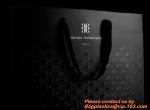 luxury paper shopping bag, recycle kraft paper bag, promotion Christmas gift bag