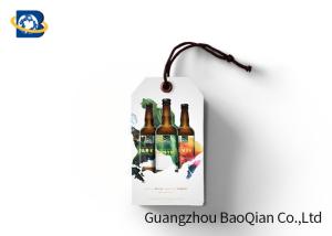 China Custom Logo Hang Tag Printing , PET / PP / Paper Custom Hang Tags With String factory
