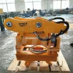 180 Degree Tilting 42CrMo Steel Ytct Excavator Quick Hitch For Cat Excavator
