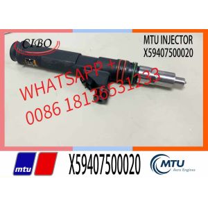 High Quality Original New MTU4000 diesel Injector X59407500020 Common Rail Fule