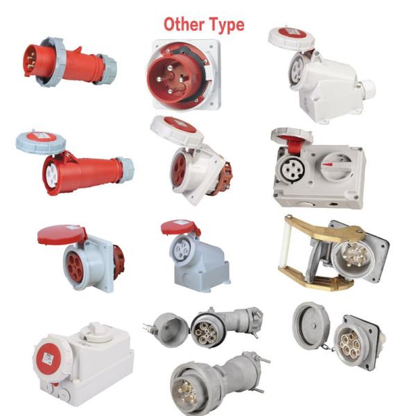 IP44 3P 16A Single Phase Three phase Industrial Wall Mounted Socket