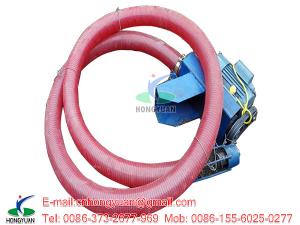 China multimode convenient small belt incline screw grain convery machine factory