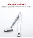 Durable Sliding Door Closer for All Metal Steel Plastic Doors Aluminum Alloy
