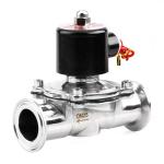 Standard Stainless Steel 304 316L Normal Close Electric Diaphragm Type Solenoid