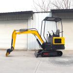 Mini Excavator 0.8 Ton 1 Ton 1.2 Ton 1.7 Ton Small Excavator Free Bucket Micro