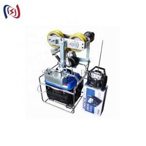 China Self Moving Cable Winch Machine 350N Cable Pulling Machine on sale