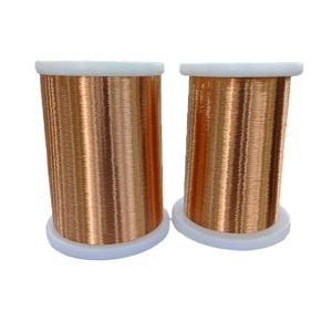 China UEWF Single Enamelled Round Copper Wire High Thermal Polyurathane 0.04mm - 1.60mm factory
