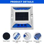 Heavy Duty 330g Solar Road Markers with 50 000+ Hours Lifespan in Aluminum Alloy