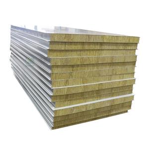 China EPS PU Rock Wool Sandwich Panel Board Used For Steel House Wall factory