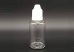 10ml Transparent PET Plastic Bottle For Cosmetic Packaging With Dropping