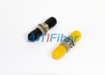 ST Duplex Optical Fiber Adapter OM3 Aqua Plastic Housing For Telecommunication