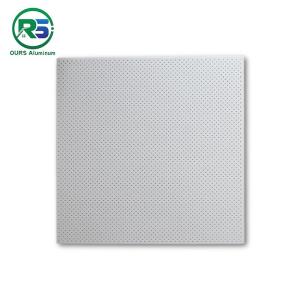 China Decorated Dia 2.3mm White Clip In Metal Ceiling Sound Absorption Easy Installation factory