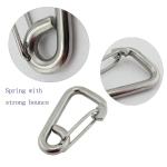 OEM Accepted Stainless Steel Hiking Climbing Spring Snap Hook for Outdoor