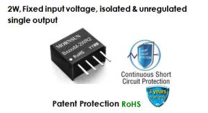 China 2W 5VDC Auto DC Converter Module Unregulated Isolated Fixed Input Voltage factory