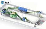 Organic Fertilizer Granulator Machine Chicken Manure Fertilizer Production Line