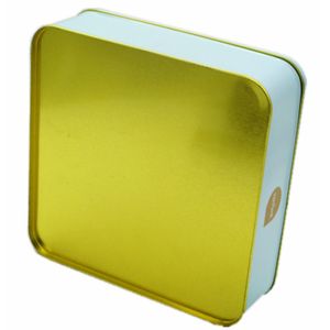 MSDS Rectangular Tin Can Candy Packaging Metal Mint Box