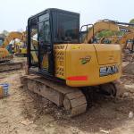 95% Sany Sy75c Middle Excavator Equipment Machinery Used Tracked Excavator Year