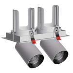 7W*2 15deg LED Grille Spotlight 4000K Vertical 90deg Adjustment