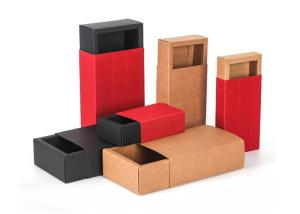 China Unique Kraft Paper Packaging Box Recycled Materials For Cosmetic Products factory