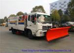 Multifunction Street Washing Truck With Hydraulic Scissor Manlift / Shovel