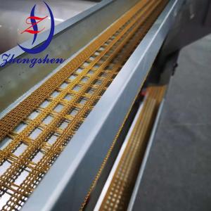 China Yellow PP Mesh Perforated Egg Belt For Egg Conveyor Systems factory