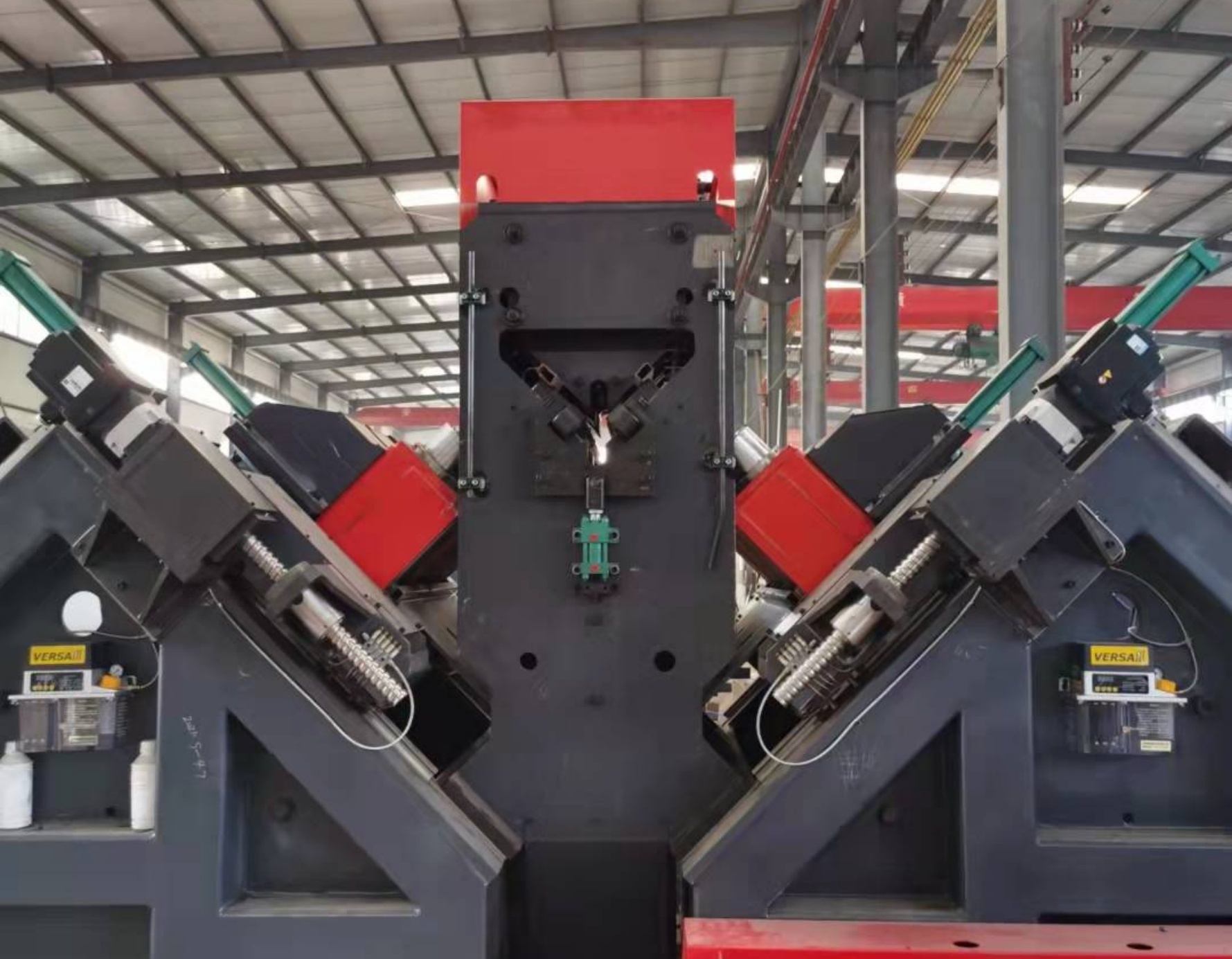 1000/1200KN Marking Force CNC Angle Drilling And Marking Machine Model JNC2532/ADM2532/ADM3635