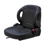 Forklift Spare Parts PVC Leather black color forklift seat with adjustment of