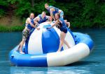 Commercial Blow Up Water Floats Innovative High Safety For Aqua Amusement Park