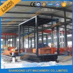 5T 3.7M Portable Double Deck Car Parking System Home Scissor Car Lift for 2 Car